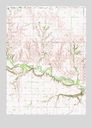 Jamison, NE USGS Topographic Map