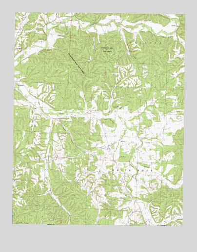 Jane, MO USGS Topographic Map