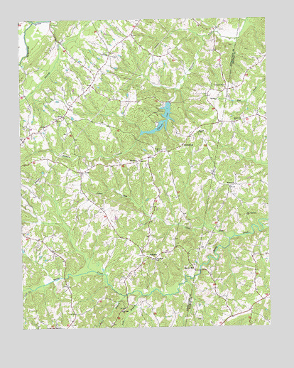 Java, VA USGS Topographic Map
