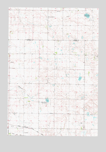 Java SE, SD USGS Topographic Map