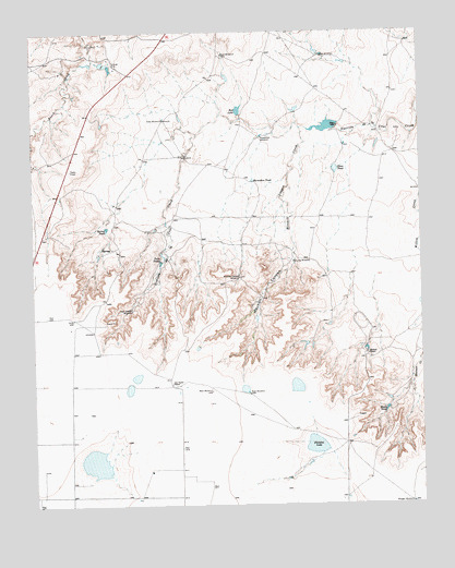 Jay Taylor Ranch, TX USGS Topographic Map