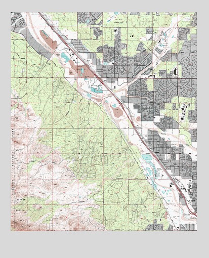 Jaynes, AZ USGS Topographic Map