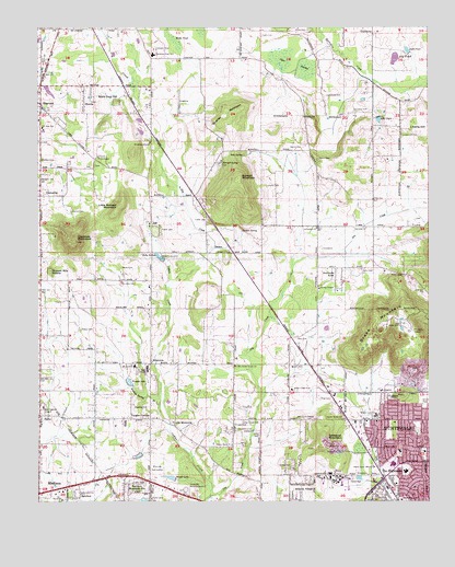 Jeff, AL USGS Topographic Map
