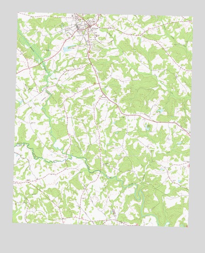 Jefferson, GA USGS Topographic Map