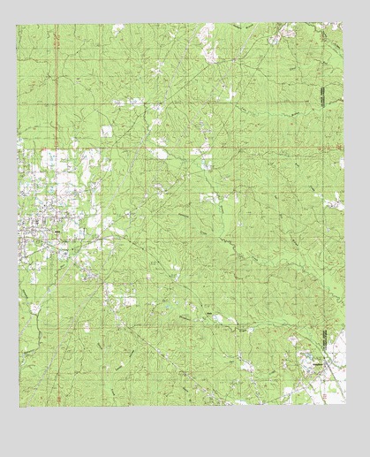 Jena East, LA USGS Topographic Map