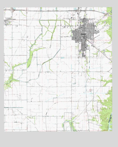 map of jennings louisiana Jennings La Topographic Map Topoquest map of jennings louisiana