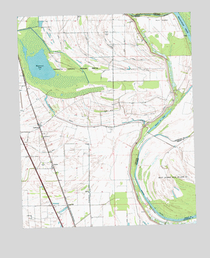 Jericho, AR USGS Topographic Map