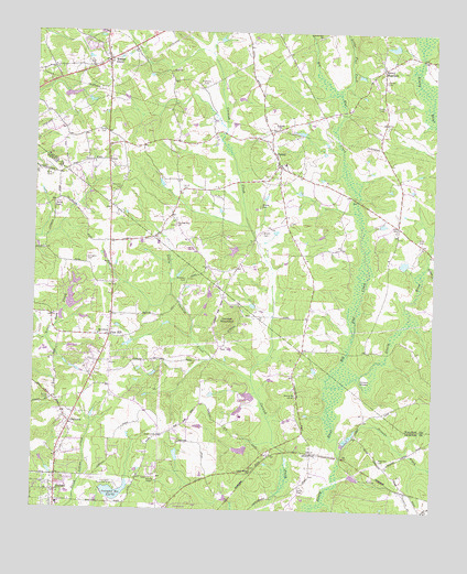 Jersey, GA USGS Topographic Map