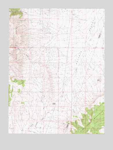 Jersey Summit, NV USGS Topographic Map