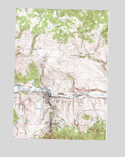 John Day, OR USGS Topographic Map