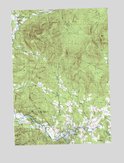 Johnson, VT USGS Topographic Map
