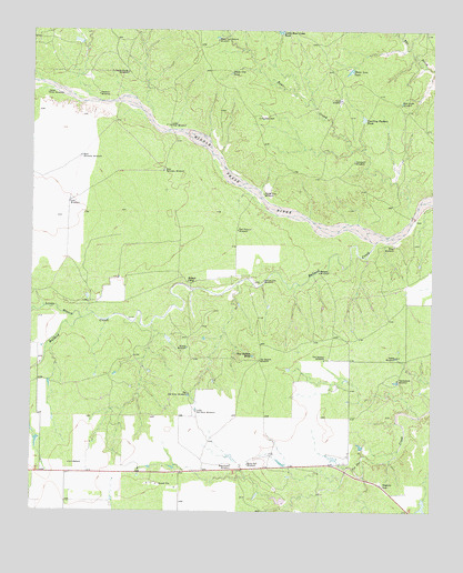 Ballard Camp, TX USGS Topographic Map