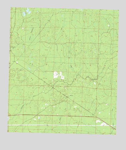 Johnson Hammock, FL USGS Topographic Map