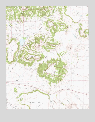 Johnson Park, NM USGS Topographic Map