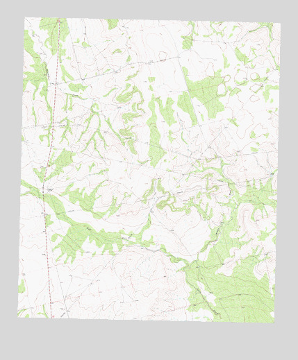 Ballinger Ranch, TX USGS Topographic Map
