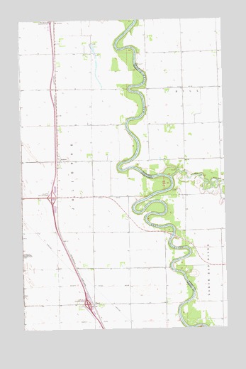 Joliette, ND USGS Topographic Map