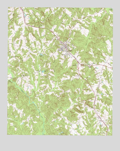 Jonesville, SC USGS Topographic Map