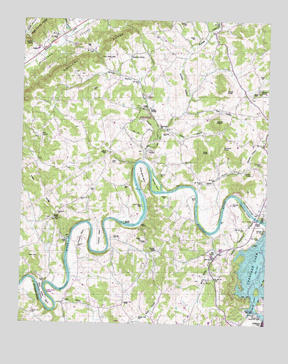 Joppa, TN USGS Topographic Map