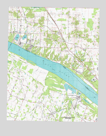 Joppa, IL USGS Topographic Map