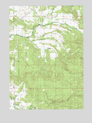 Jordan, OR USGS Topographic Map