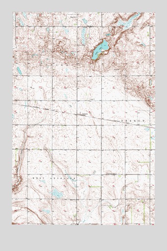 Josephine, ND USGS Topographic Map