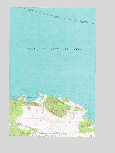 Joyce, WA USGS Topographic Map