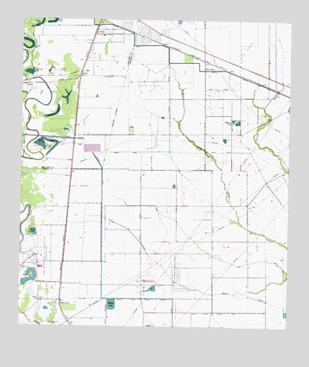 Juliff, TX USGS Topographic Map