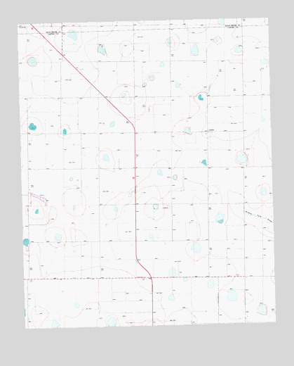 Jumbo, TX USGS Topographic Map