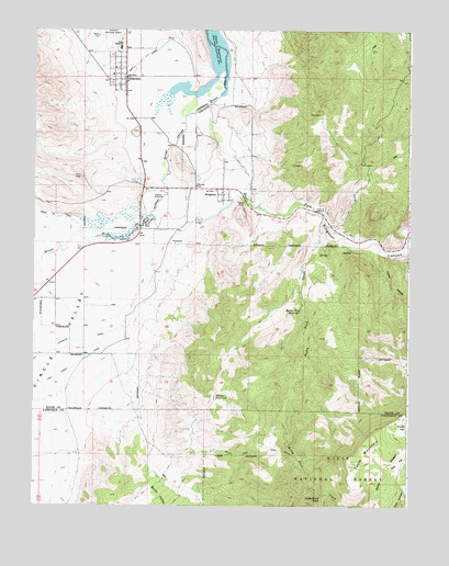 Junction, UT USGS Topographic Map