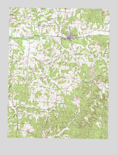 Junction City, OH USGS Topographic Map