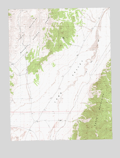 Junction Well, NV USGS Topographic Map