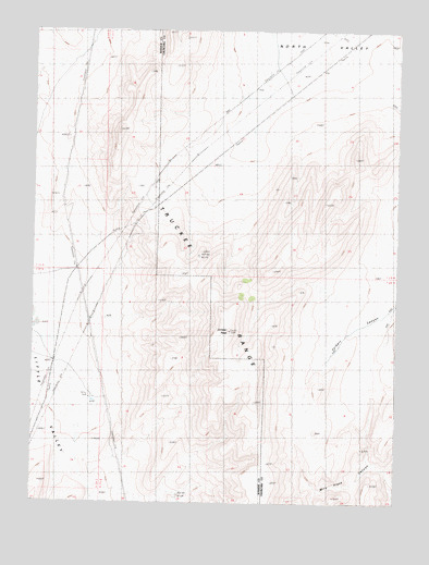 Juniper Peak, NV USGS Topographic Map