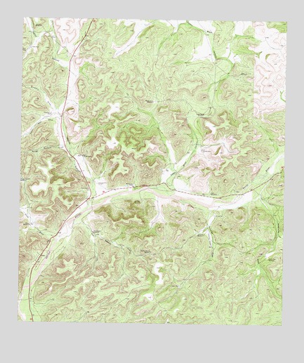 Juno, TX USGS Topographic Map