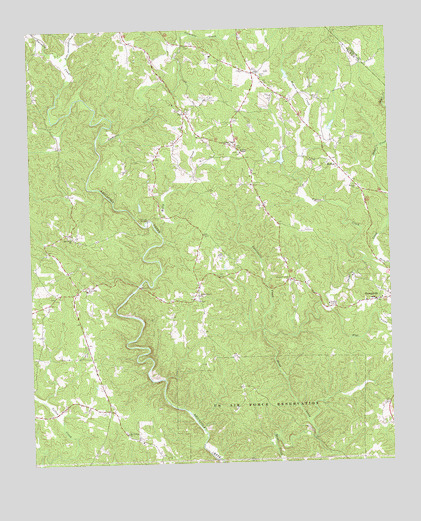 Juno, GA USGS Topographic Map