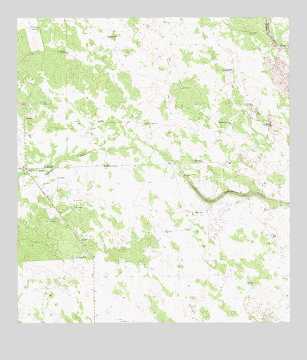 Baluarte Ranch, TX USGS Topographic Map