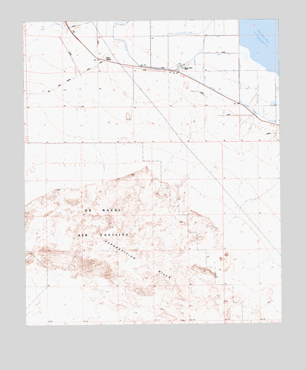 Kane Spring, CA USGS Topographic Map