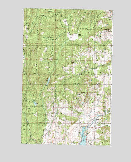 Karamin, WA USGS Topographic Map