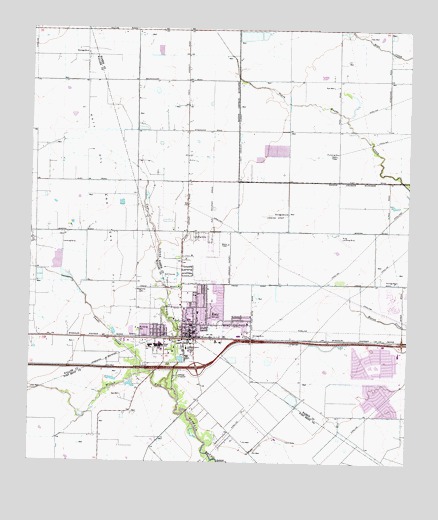 Katy, TX USGS Topographic Map