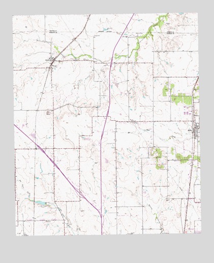 Keller, TX USGS Topographic Map