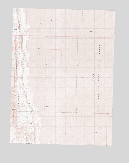 Keller Well, UT USGS Topographic Map