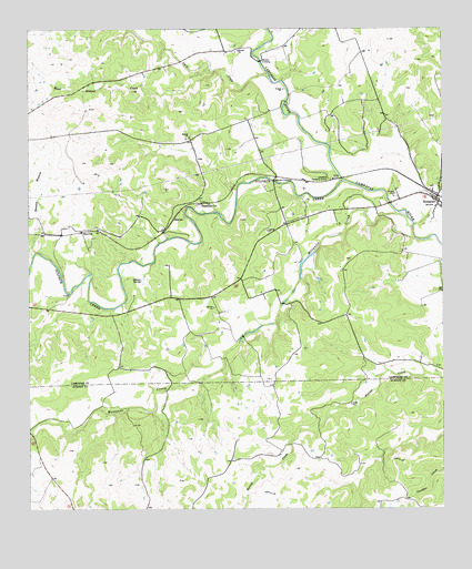 Kempner, TX USGS Topographic Map