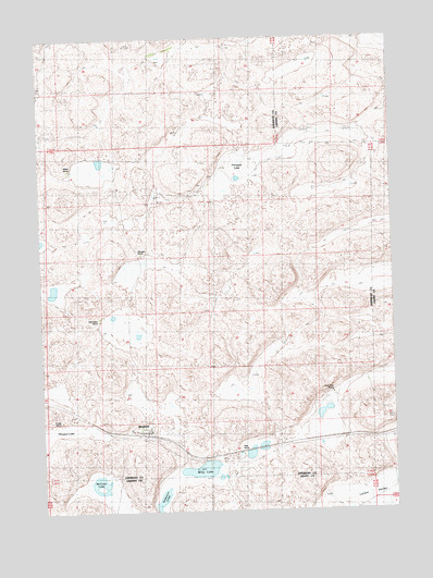 Bingham, NE USGS Topographic Map