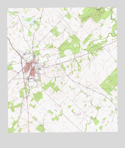 Kenedy, TX USGS Topographic Map