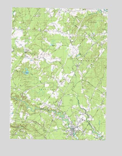 Kennebunk, ME USGS Topographic Map