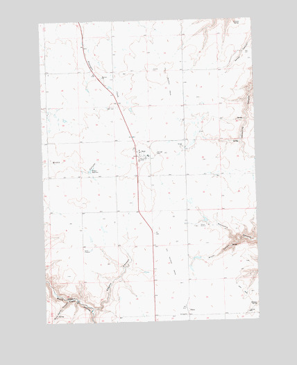 Kent, OR USGS Topographic Map