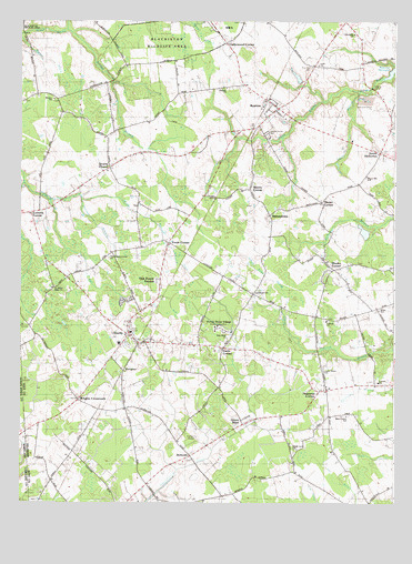 Kenton, DE USGS Topographic Map