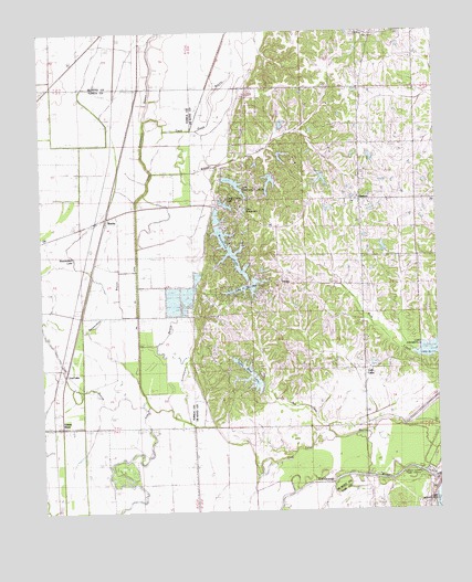 Banks, MS USGS Topographic Map
