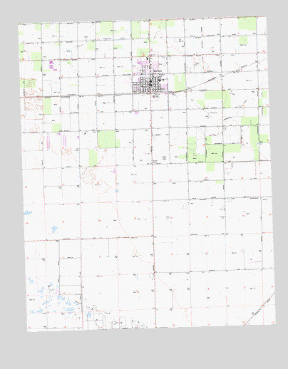 Kerman, CA USGS Topographic Map