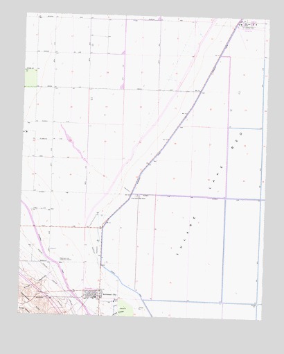 Kettleman City, CA USGS Topographic Map