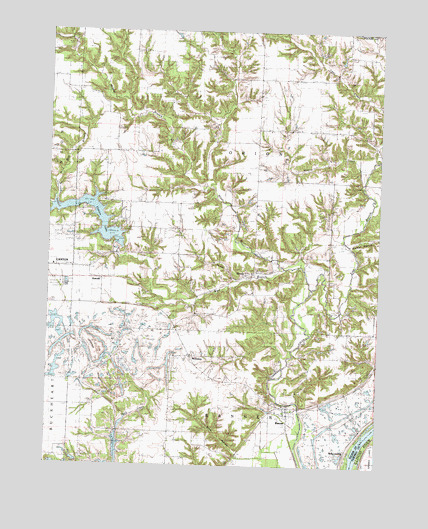 Banner, IL USGS Topographic Map